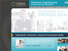 Tablet Screenshot of desarrollo-organizacional.net